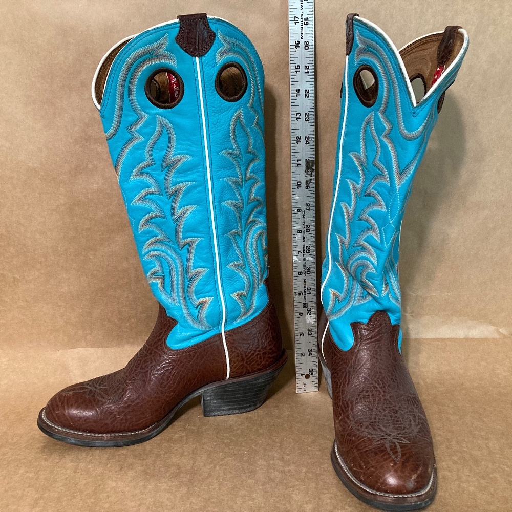 Turquoise Tony Lama Boots
